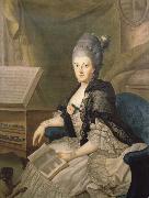 Johann Ernst Heinsius Anna Amalia,Duchess of Saxe-Weimar Spain oil painting artist